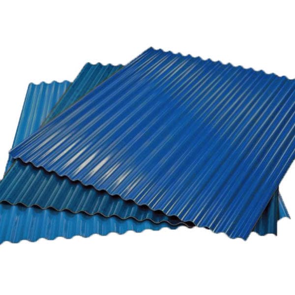Гофрированный лист (гофролист) С15 RAL 5005 сигнальный синий 0.7 мм