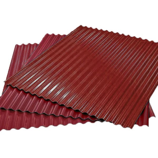 Гофрированный лист (гофролист) С15 RAL 3005 винно-красный 0.4 мм
