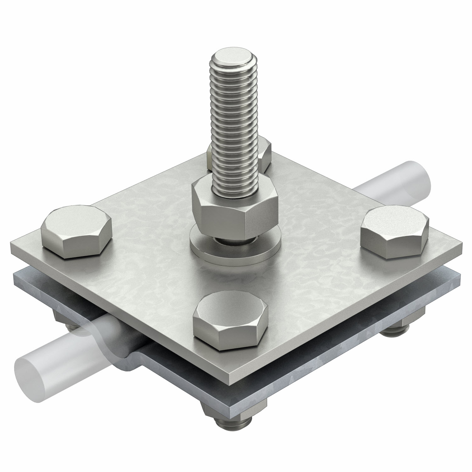 Держатели молниеприемных мачт: конструкция и размеры Держатели молниеприемных мачт: конструкция и размеры