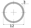 трубы х/д 12х3